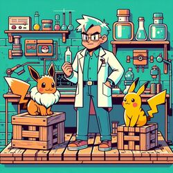 Cover of professor oak's pokémon talk ~ heartgold & soulsilver lofi
