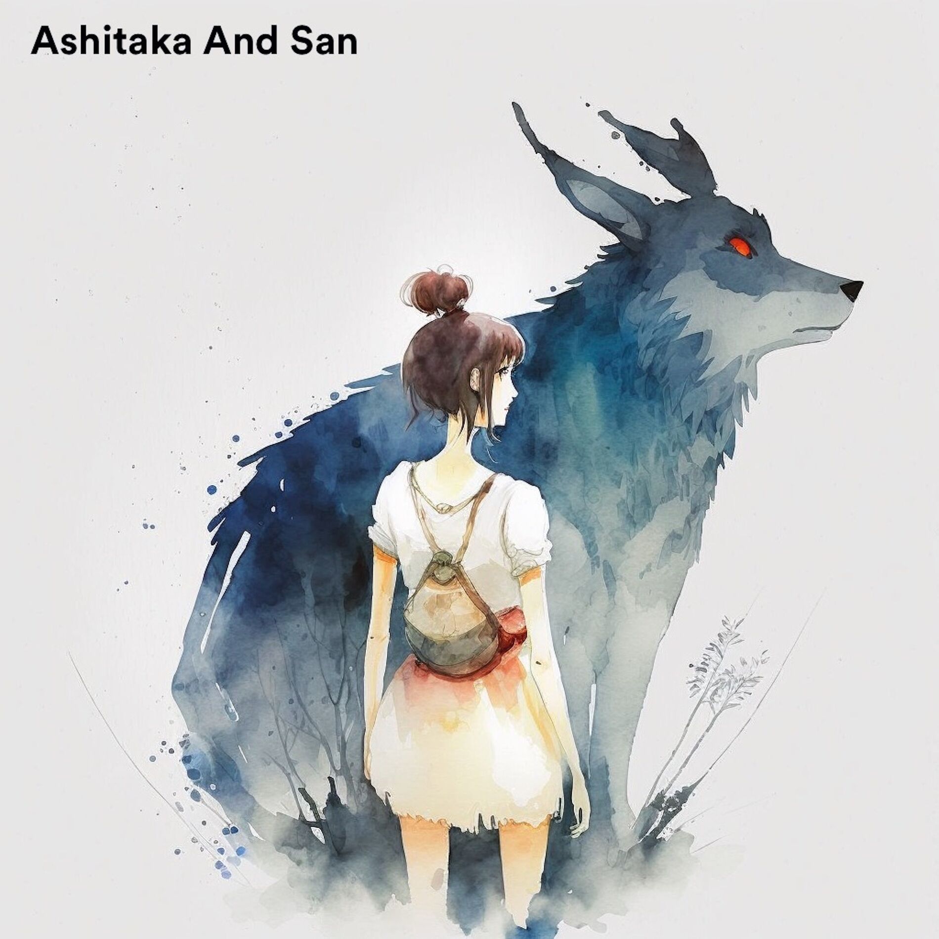Album cover of Ashitaka and San (From 