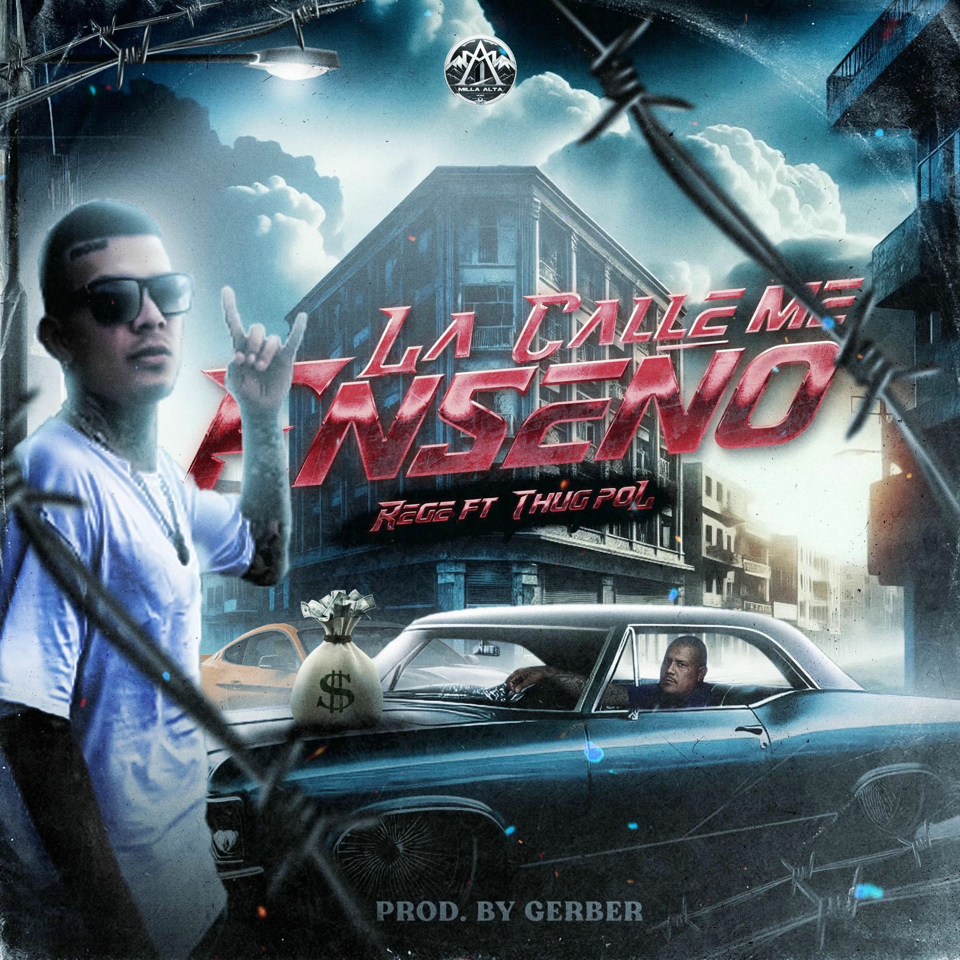 Album cover of La calle me enseño (feat. Thug pol)