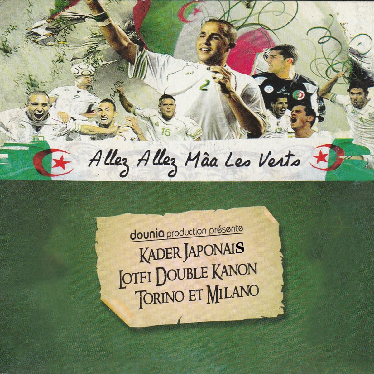 Album cover of Allez allez mâa les verts