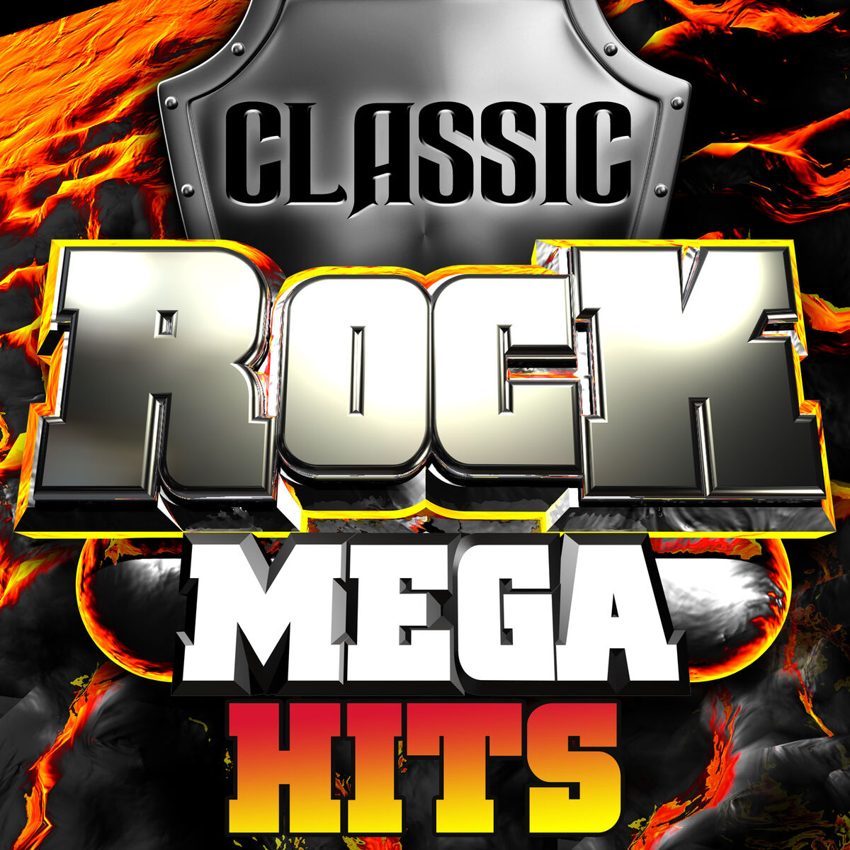 Album cover of Classic Rock Mega Hits