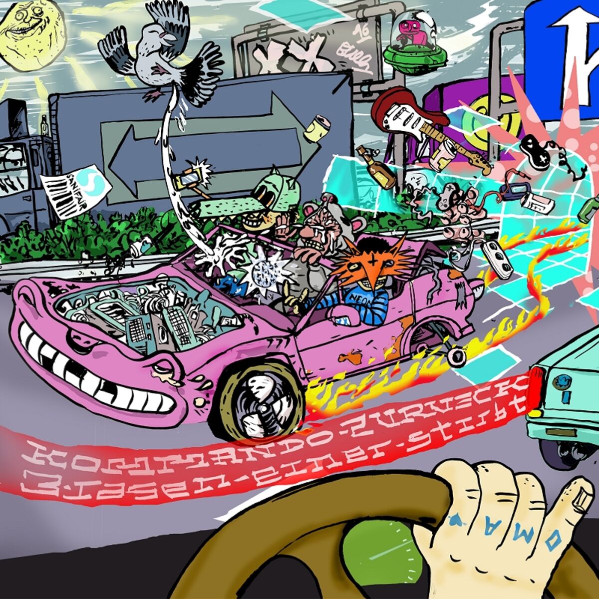 Album cover of Drei rasen, einer stirbt