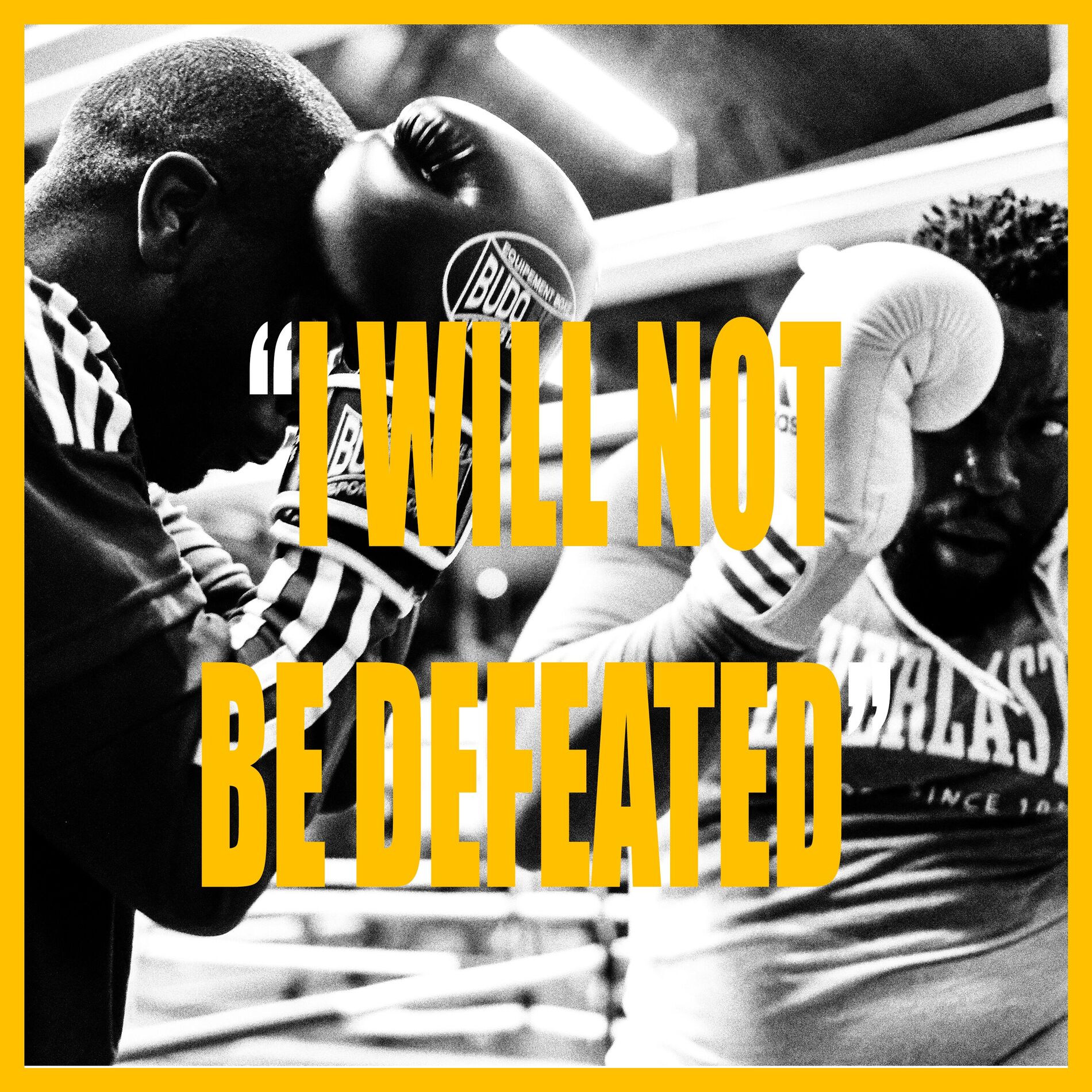 Album cover of I WILL NOT BE DEFEATED