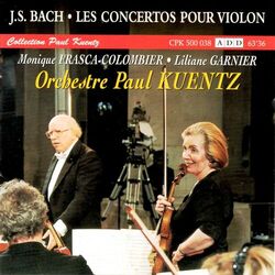 Cover of Bach : Les concertos pour violon (Collection Paul Kuentz)