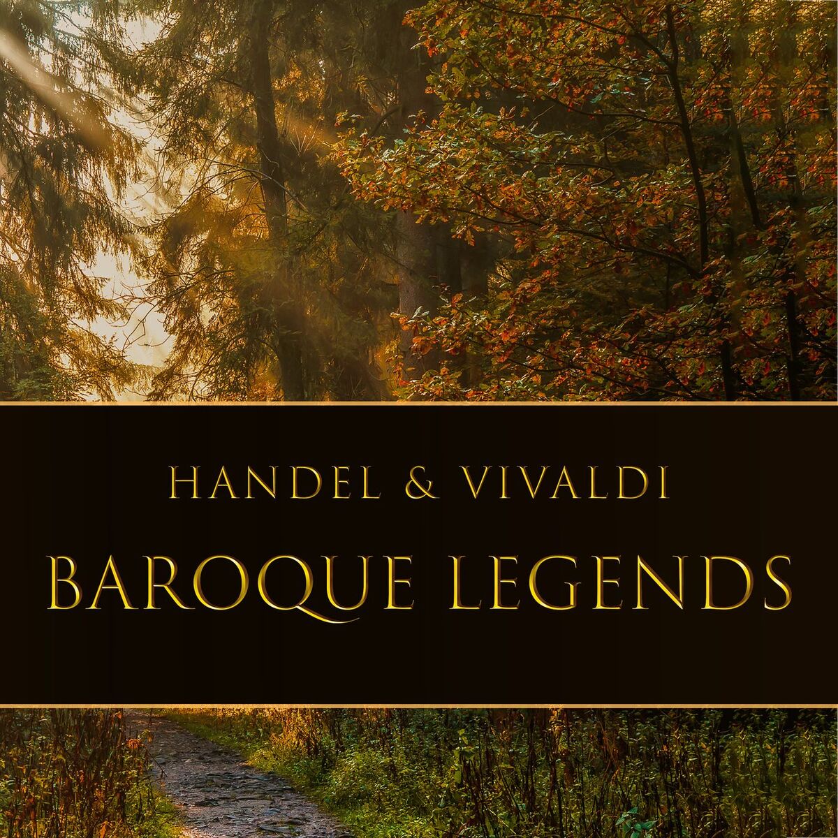 Album cover of Baroque Legends: Handel & Vivaldi