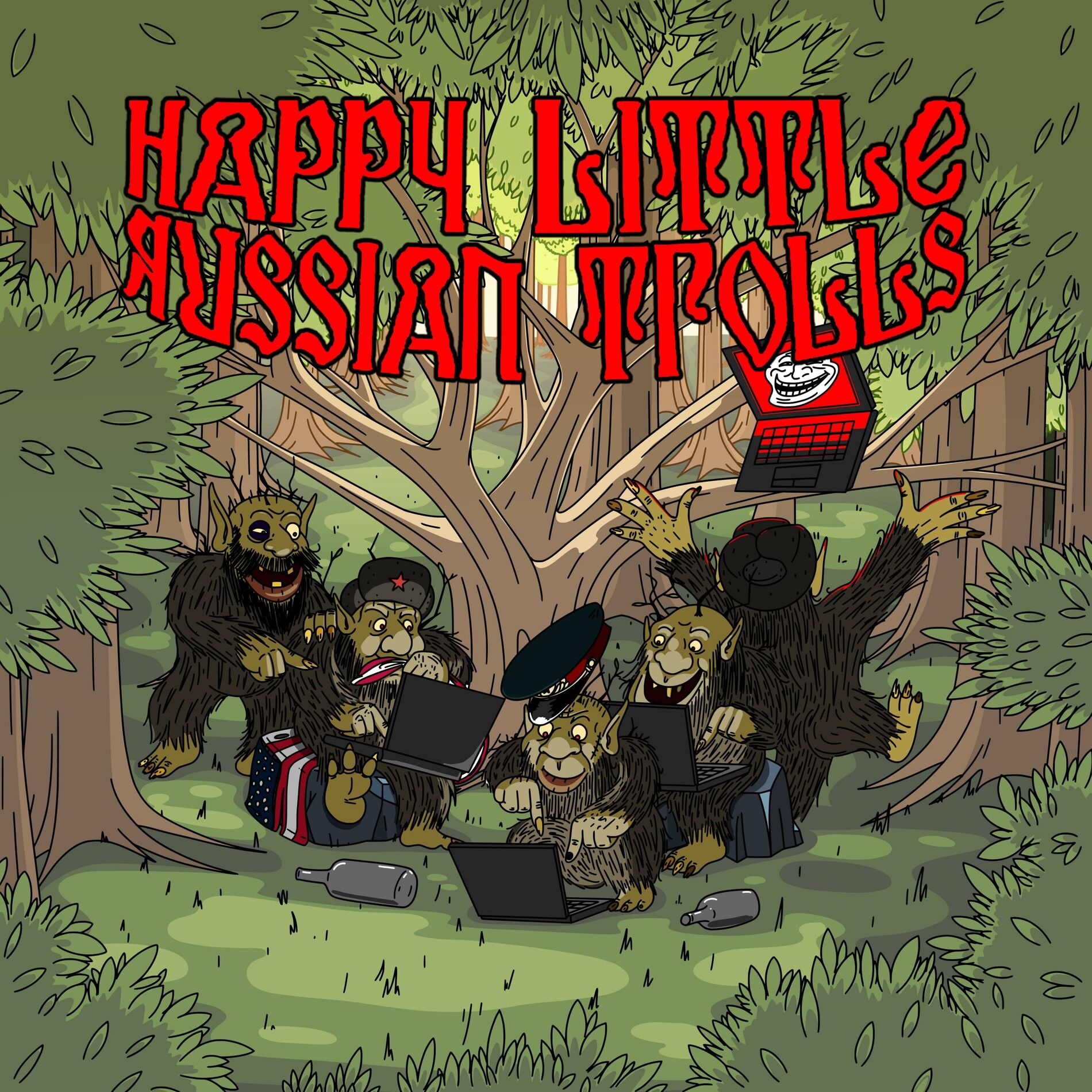 Album cover of Happy Little Russian Trolls