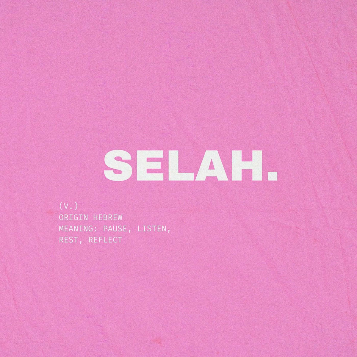 Album cover of SELAH