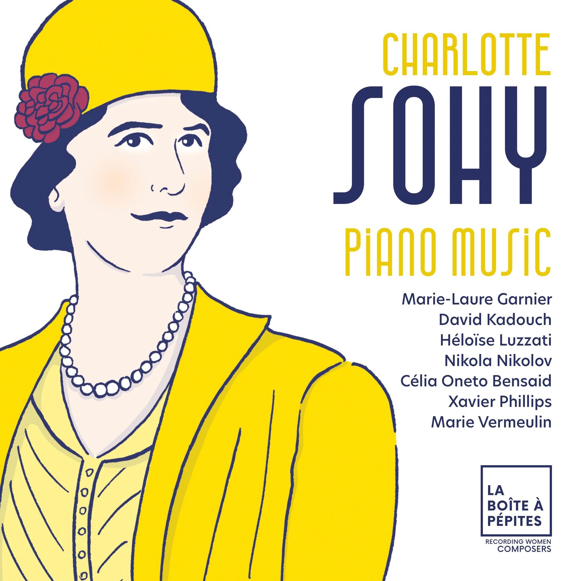 Album cover of Charlotte Sohy: Piano Music