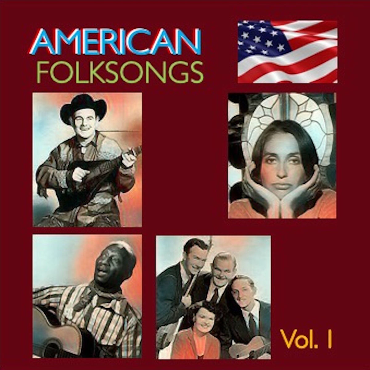 Album cover of American Folksongs, Vol. 1