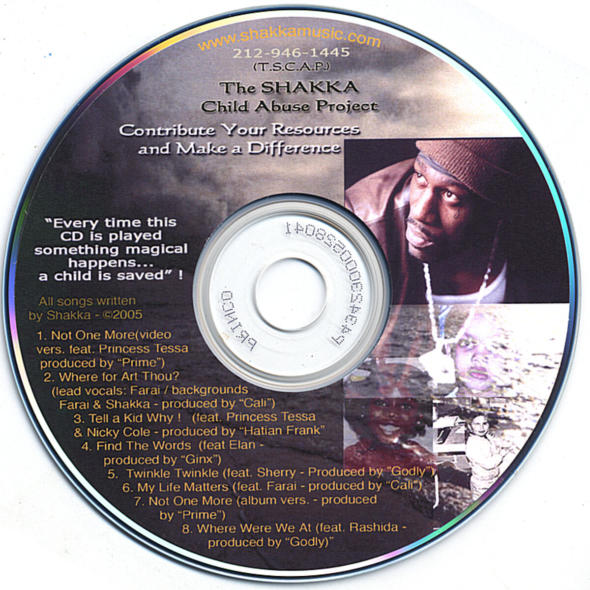 Album cover of (T.S.C.A.P.) The SHAKKA Child Abuse Project