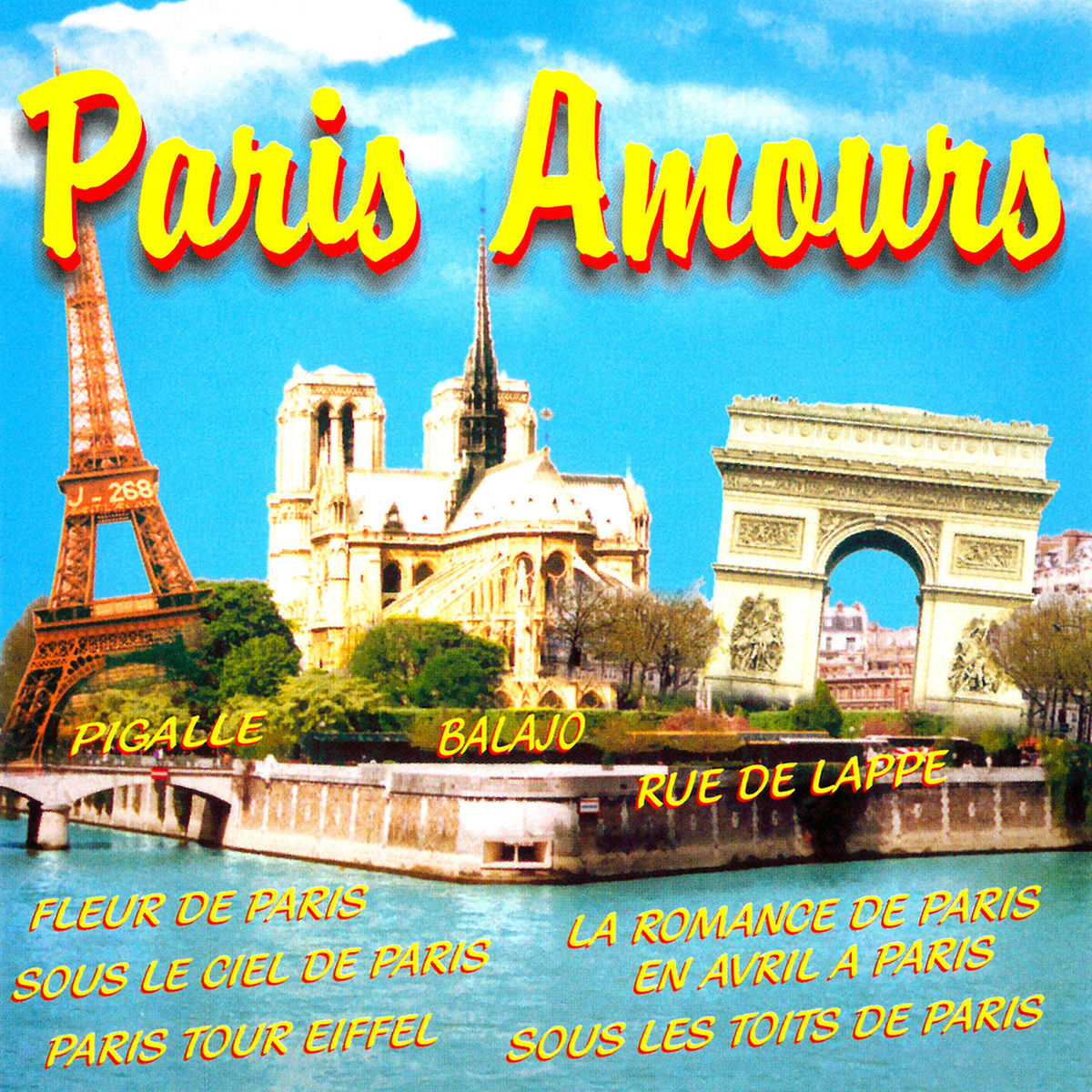Album cover of Paris amours