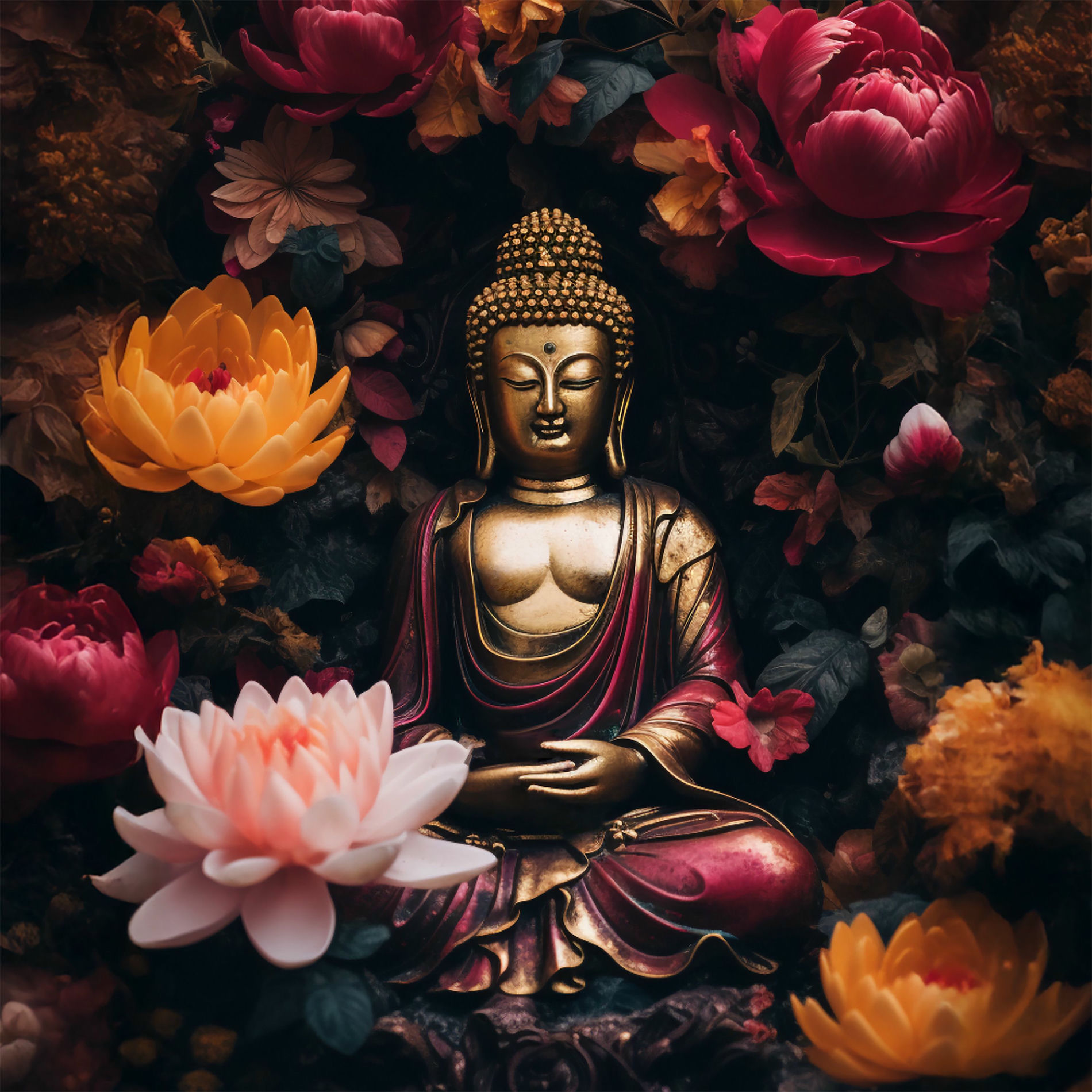 Album cover of Buddhist Garden of Infinite Peace and Love