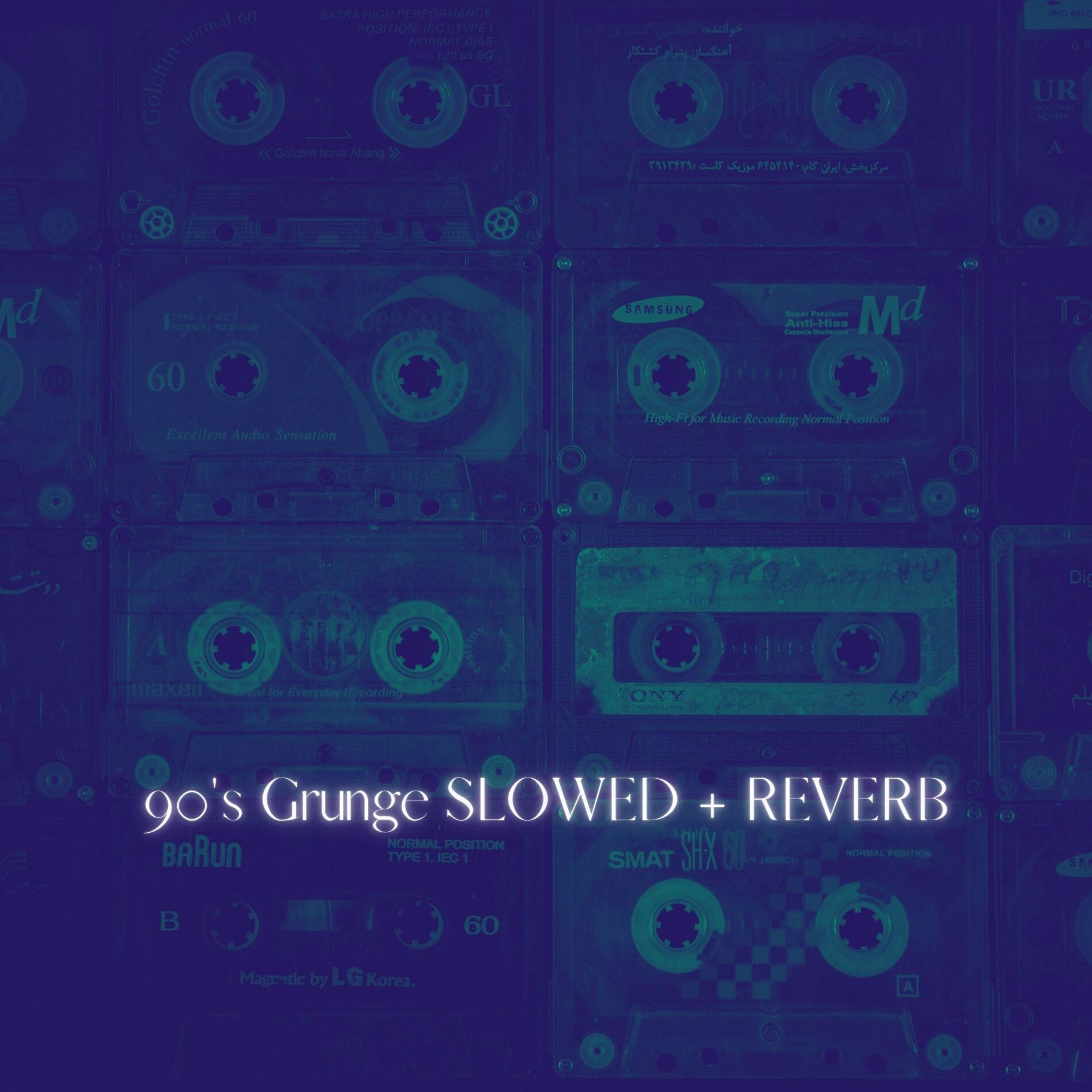 Album cover of 90's Grunge SLOWED + REVERB