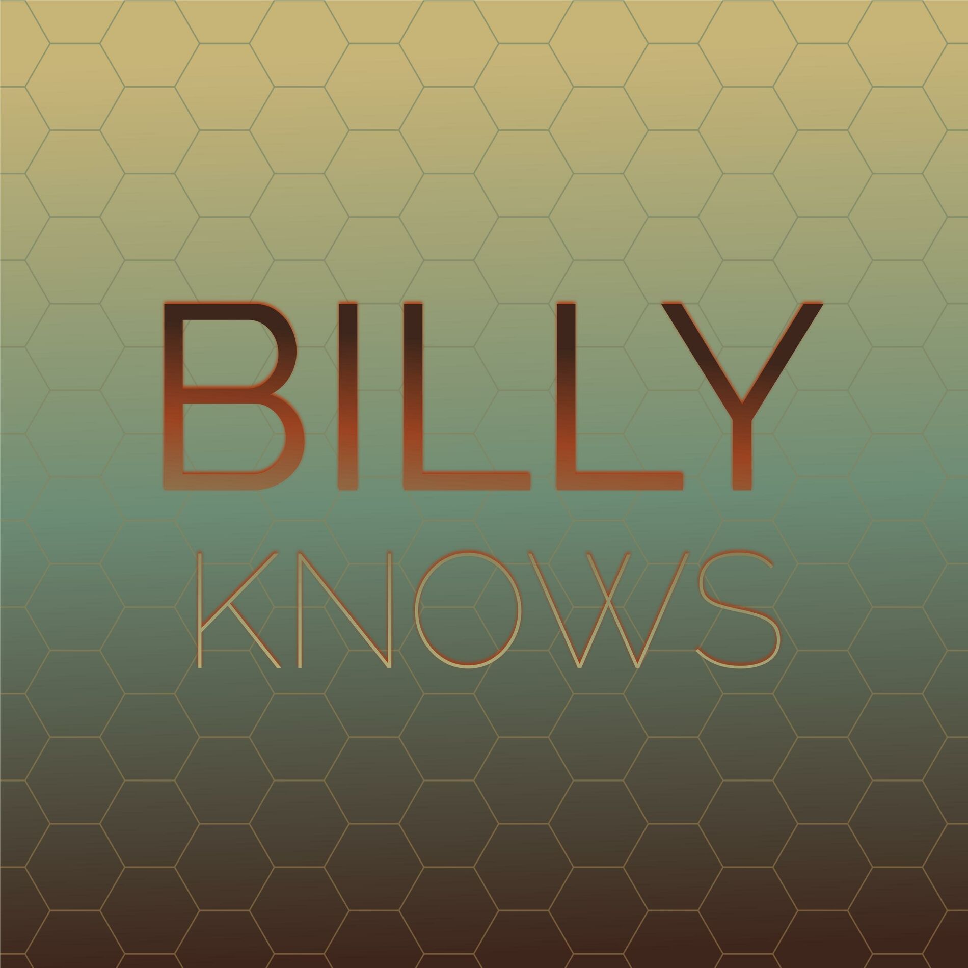 Album cover of Billy Knows