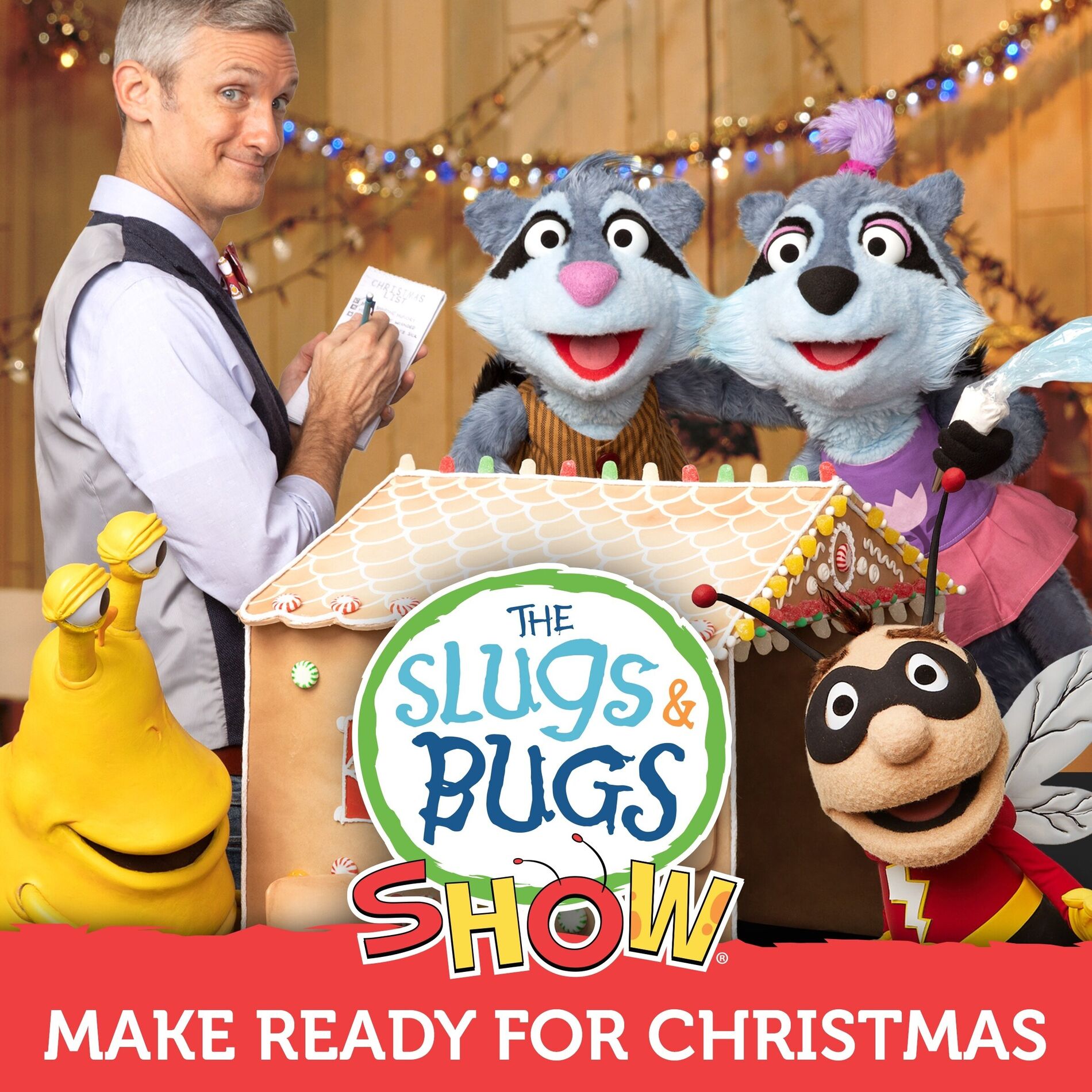 Album cover of The Slugs & Bugs Show - Make Ready for Christmas