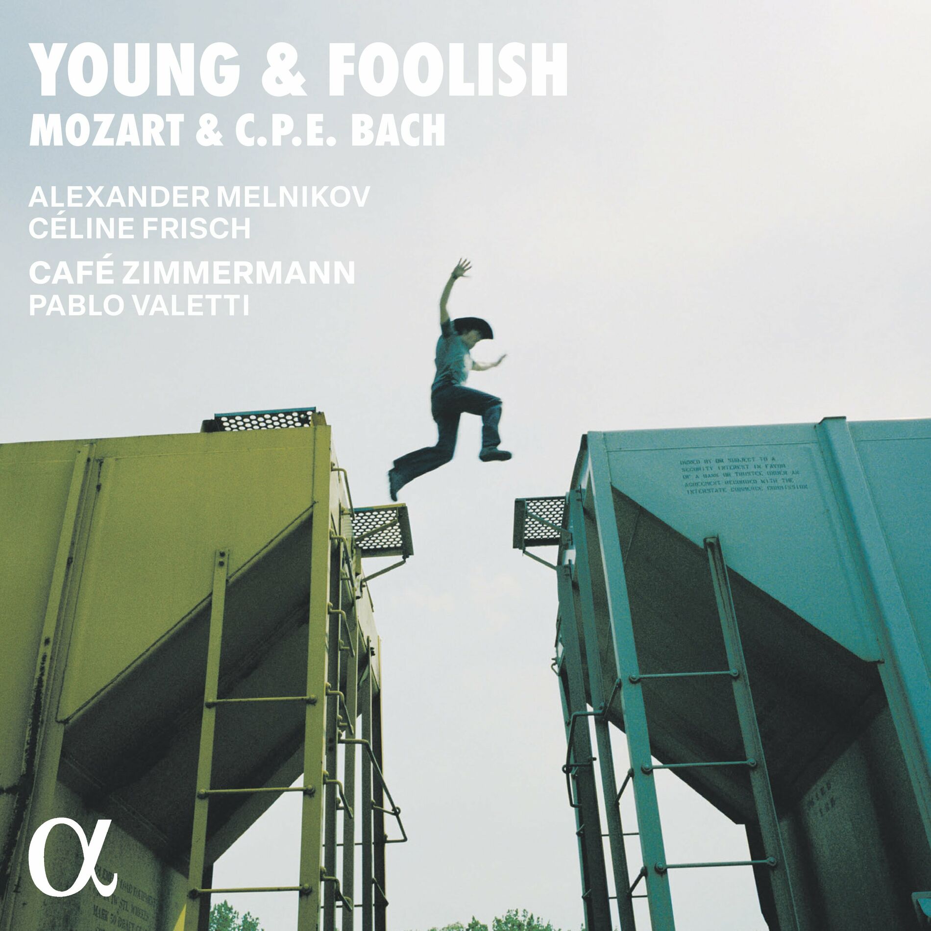 Album cover of Young & Foolish: Mozart & C.P.E. Bach