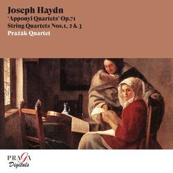 Cover of Joseph Haydn: String Quartets Op. 71 Nos. 1, 2 & 3 "Apponyi Quartets"
