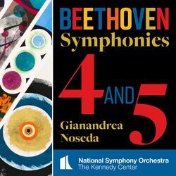 Cover of Beethoven: Symphonies Nos 4 & 5