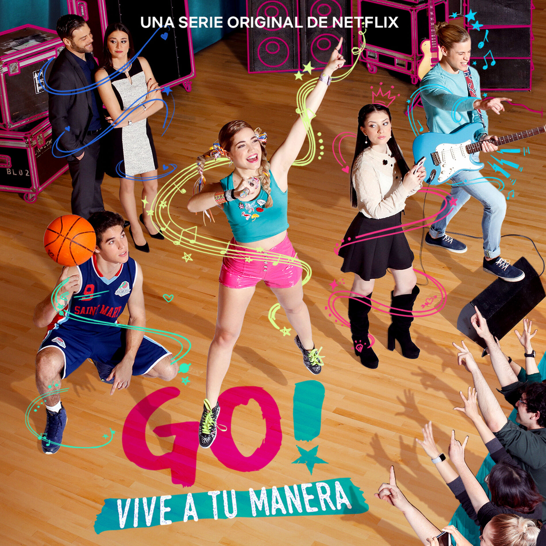 Album cover of Go! Vive A Tu Manera (Soundtrack from the Netflix Original Series) - EP