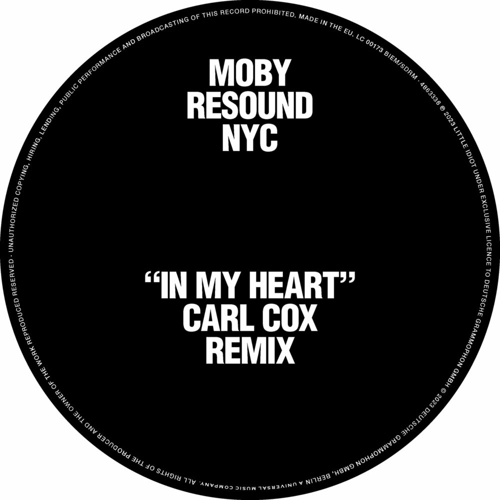 Picture of In My Heart (Carl Cox Remix)