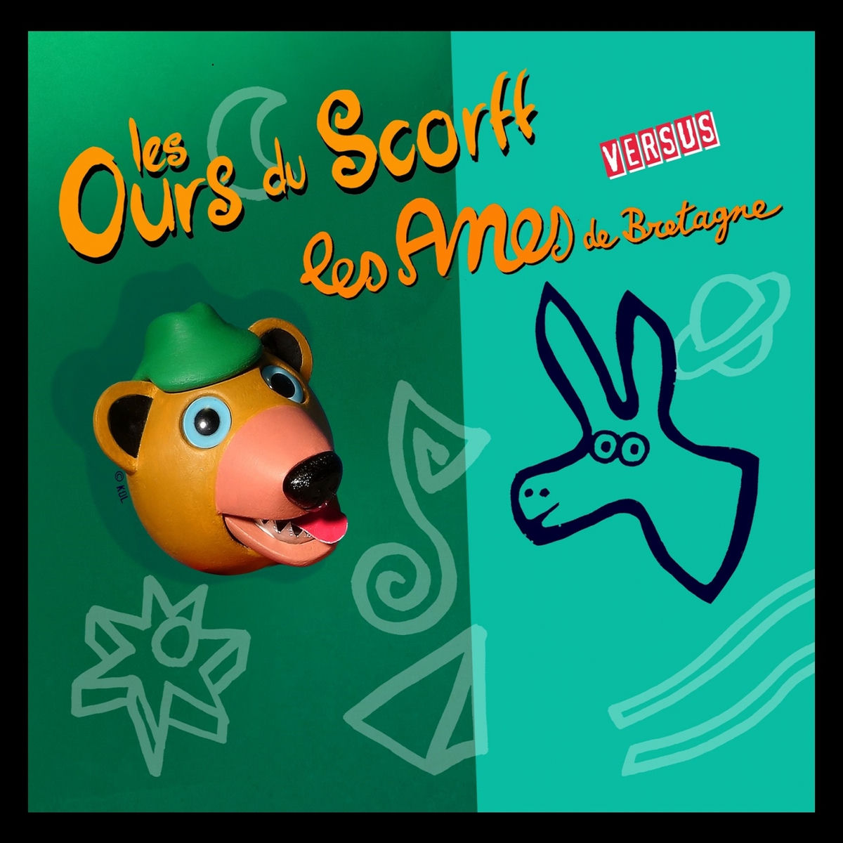 Album cover of Les ours du Scorff vs. les ânes de Bretagne