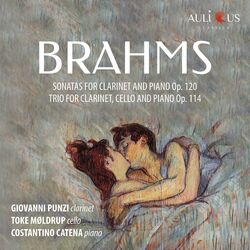 Cover of Brahms: Clarinet Sonatas, Op. 120 & Clarinet Trio, Op. 114