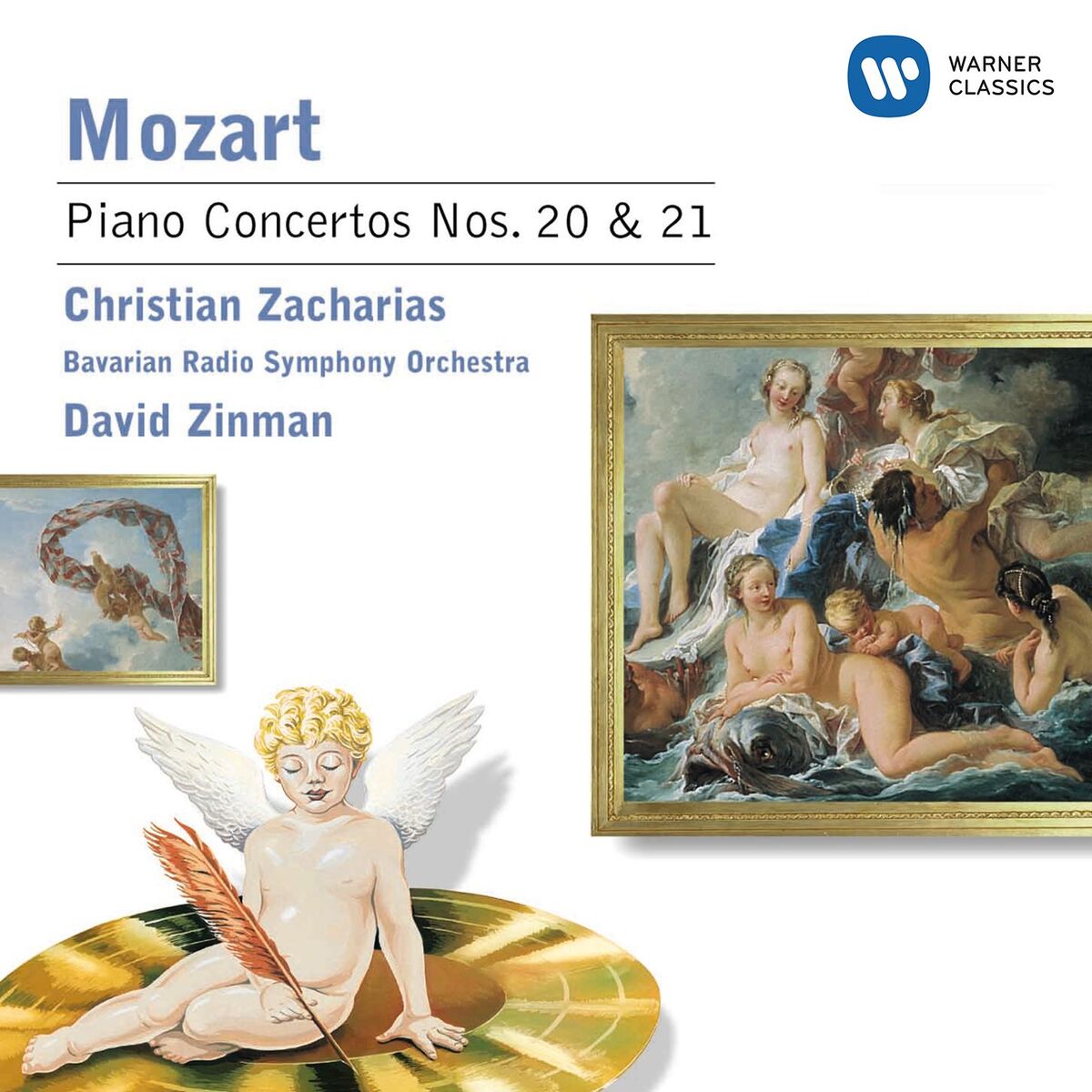 Album cover of Mozart : Piano Concertos 20 & 21