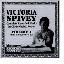 Cover of Victoria Spivey Vol. 1 1926-1927