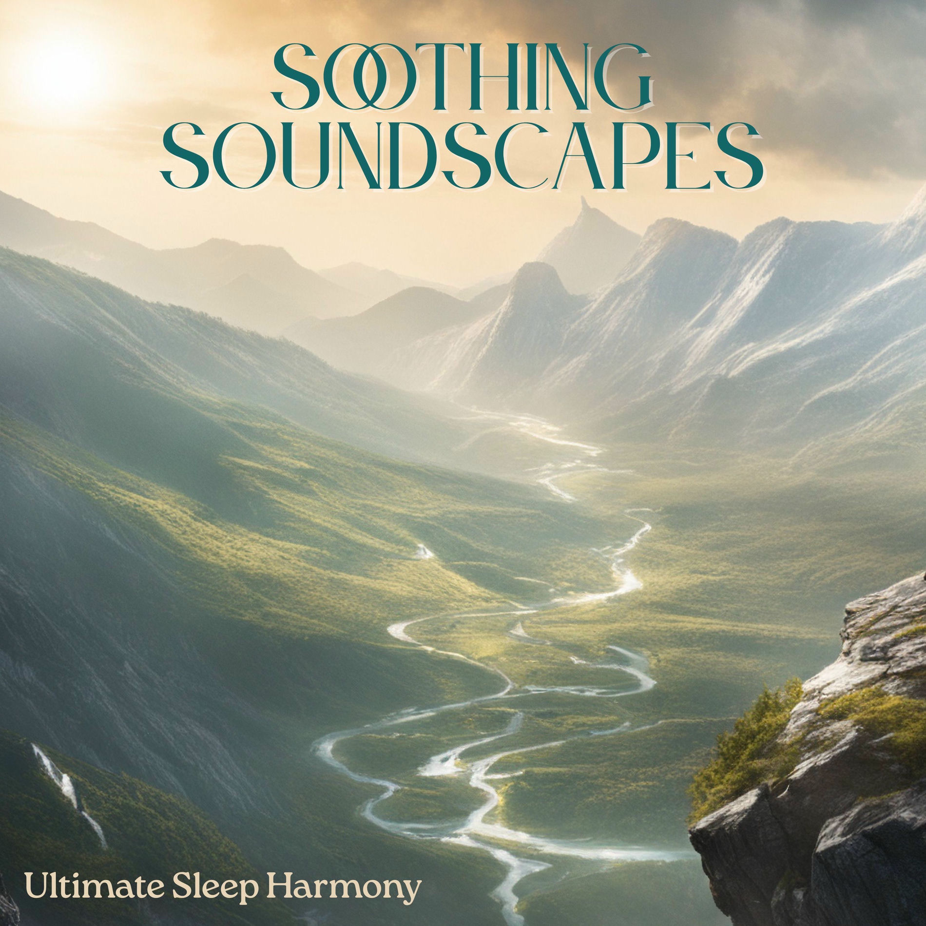Album cover of Soothing Soundscapes: Ultimate Sleep Harmony Melodies for Deep Relaxation