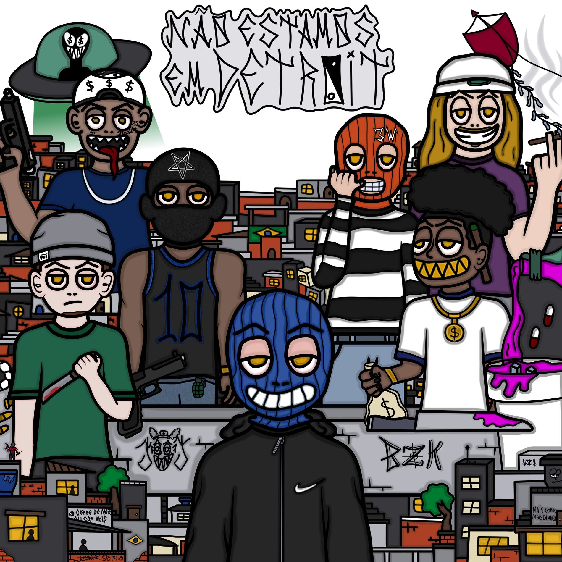 Album cover of Não Estamos em Detroit