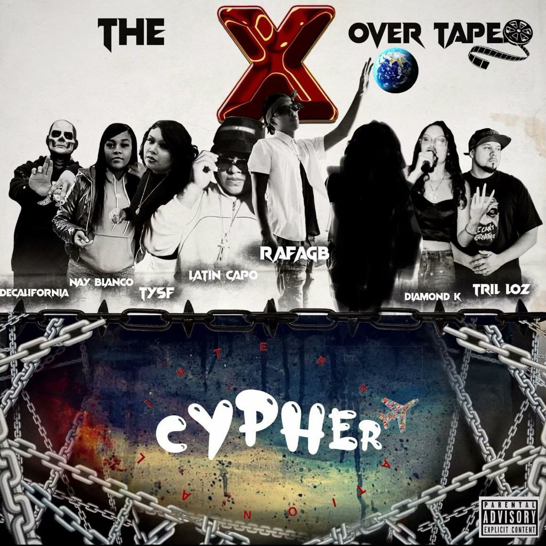 Album cover of Florida to the World Cypher (The X Over Tape) (feat. Decalifornia, Nay Blanco, TYSF, Latín Capo, Diamond K & Trill Loz)