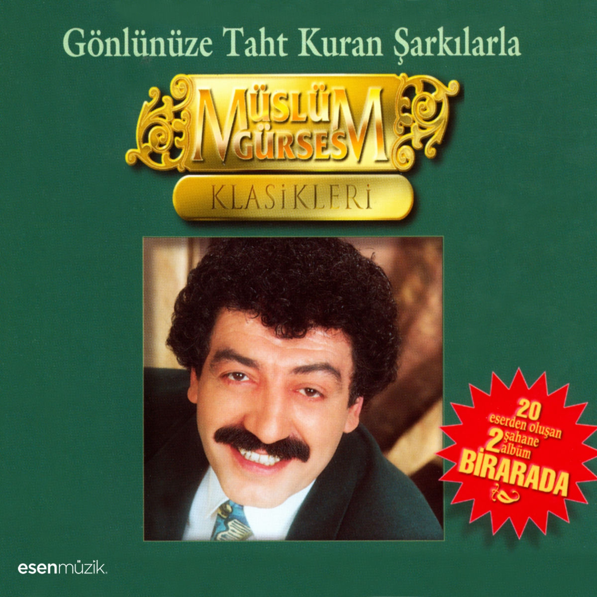 Album picture of Müslüm Gürses Klasikleri (Gönlünüze Taht Kuran Şarkılarla / 20 Eserden Oluşan 2 Şahane Albüm Birarada)
