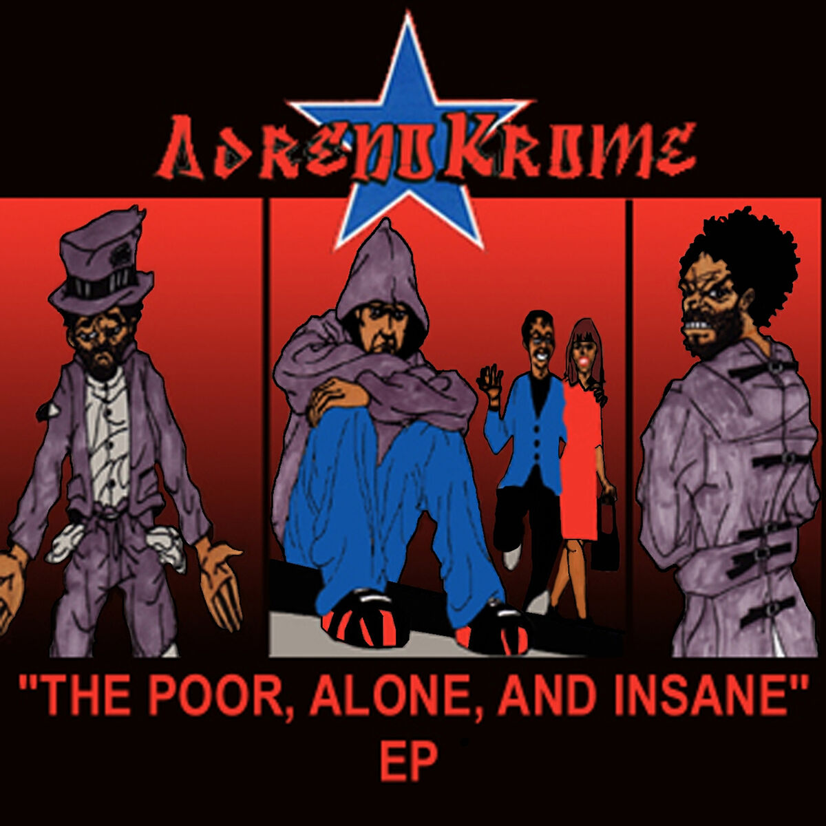 Album cover of The Poor, Alone, and Insane