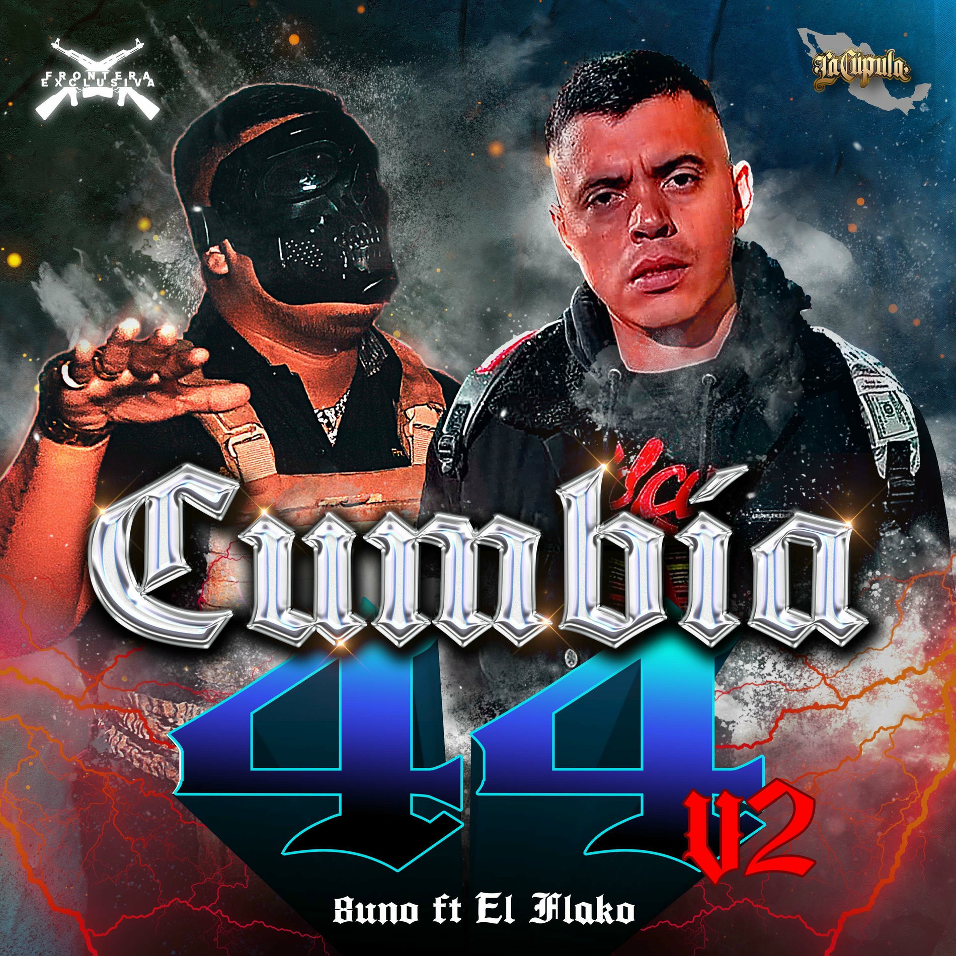 Album cover of Cumbia 44 V2 (feat. El Flako)