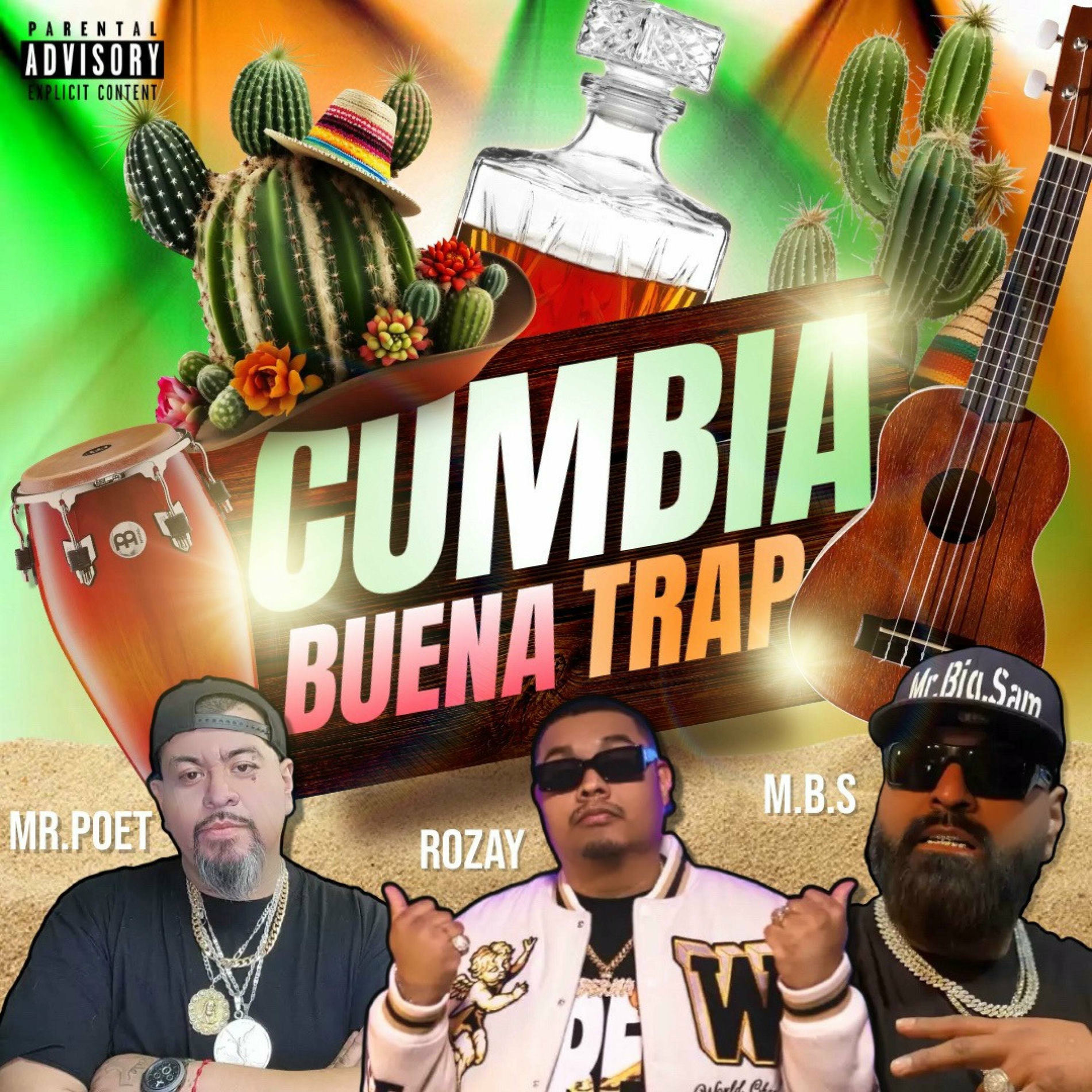 Album cover of Cumbia buena (feat. Mr . Poet & Rozay)