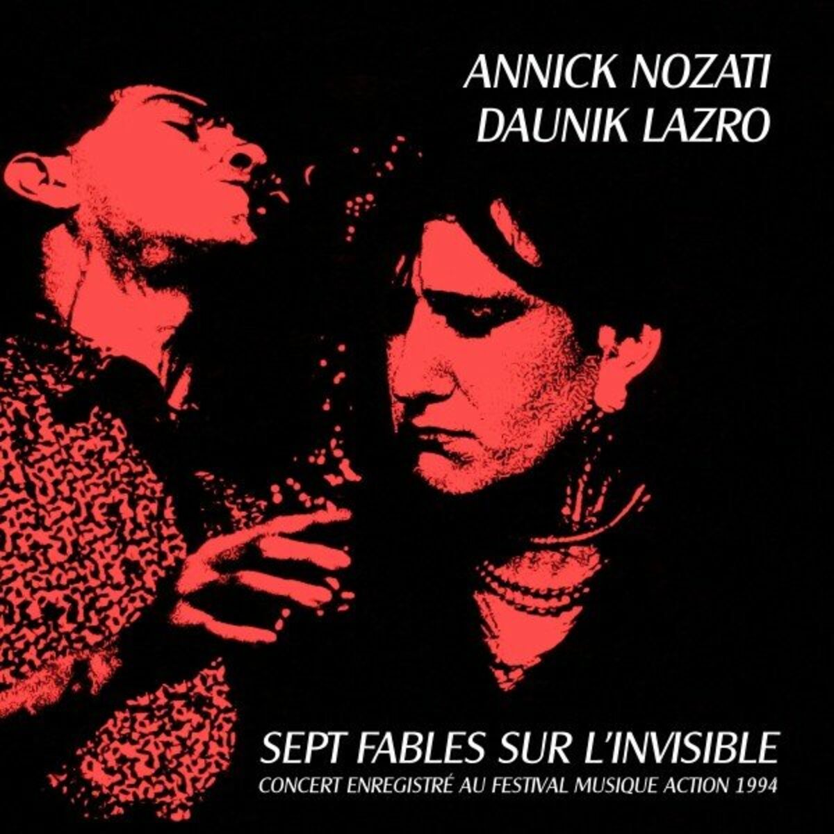 Album cover of Sept fables sur l'invisible (Live)