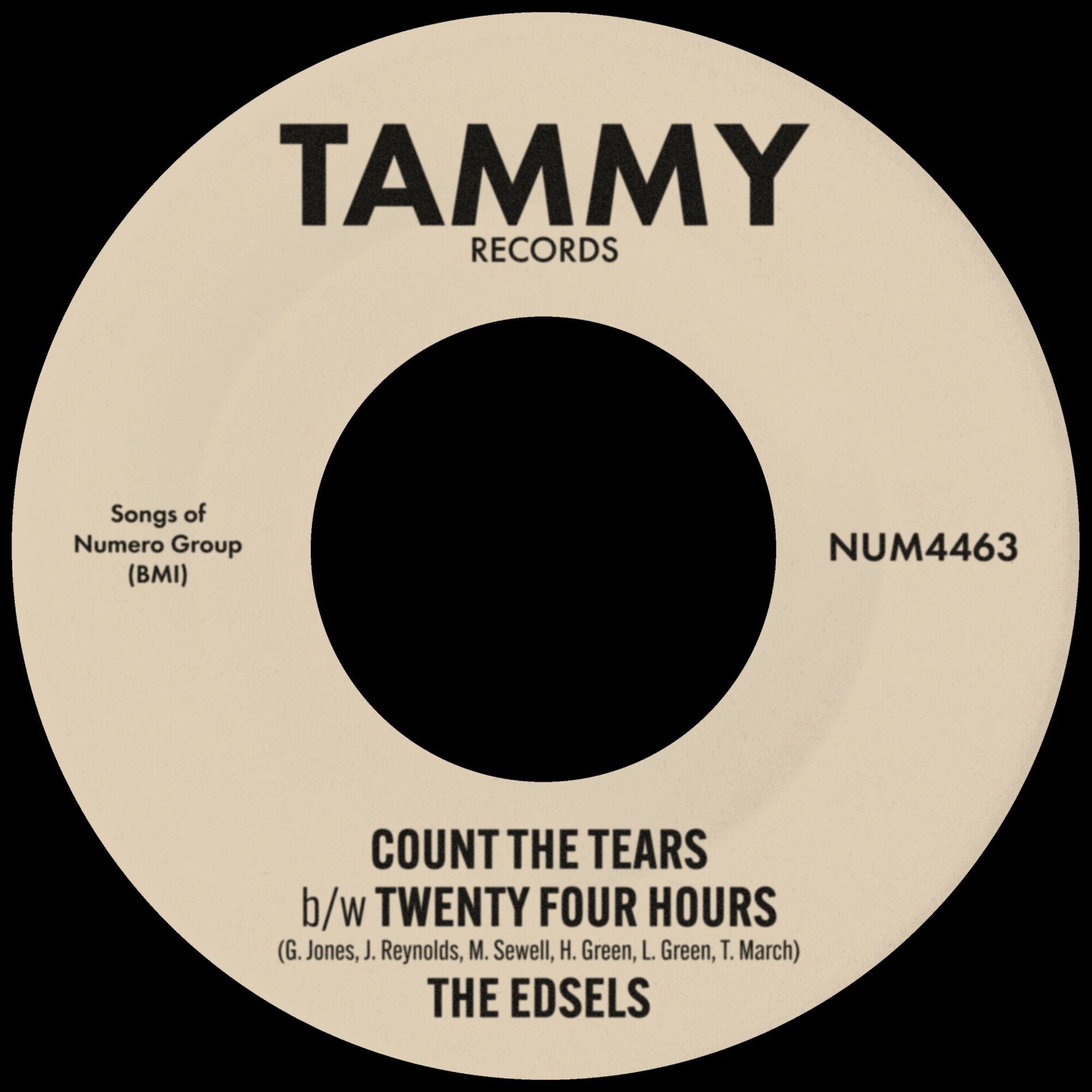 Album cover of Count The Tears b/w Twenty Four Hours