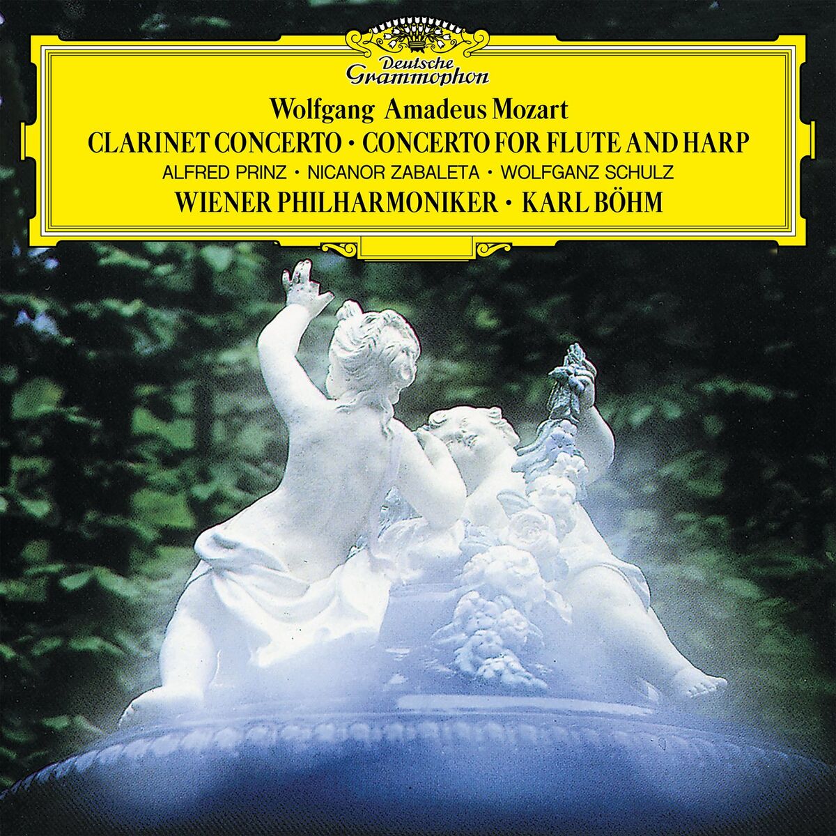 Album cover of Mozart: Clarinet Concerto K. 622; Flute & Harp Concerto K. 299