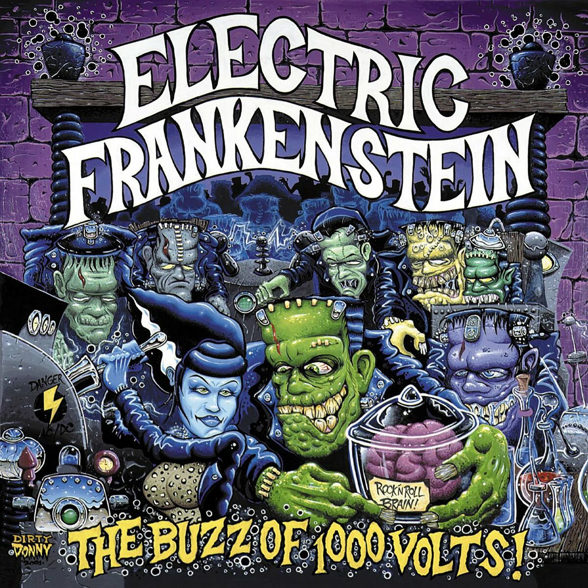 Electric Frankenstein - The Buzz Of A Thousand Volts: lyrics and songs |  Deezer