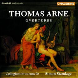 Cover of Arne: Overtures
