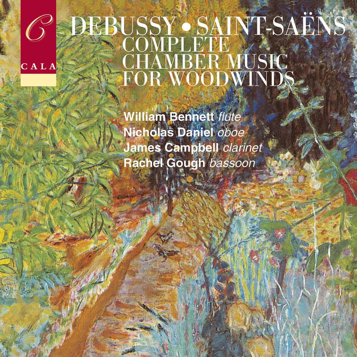 Album cover of French Chamber Music for Woodwinds, Volume One: Debussy and Saint-Saëns