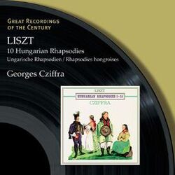 Cover of Liszt:Hungarian Rhapsodies