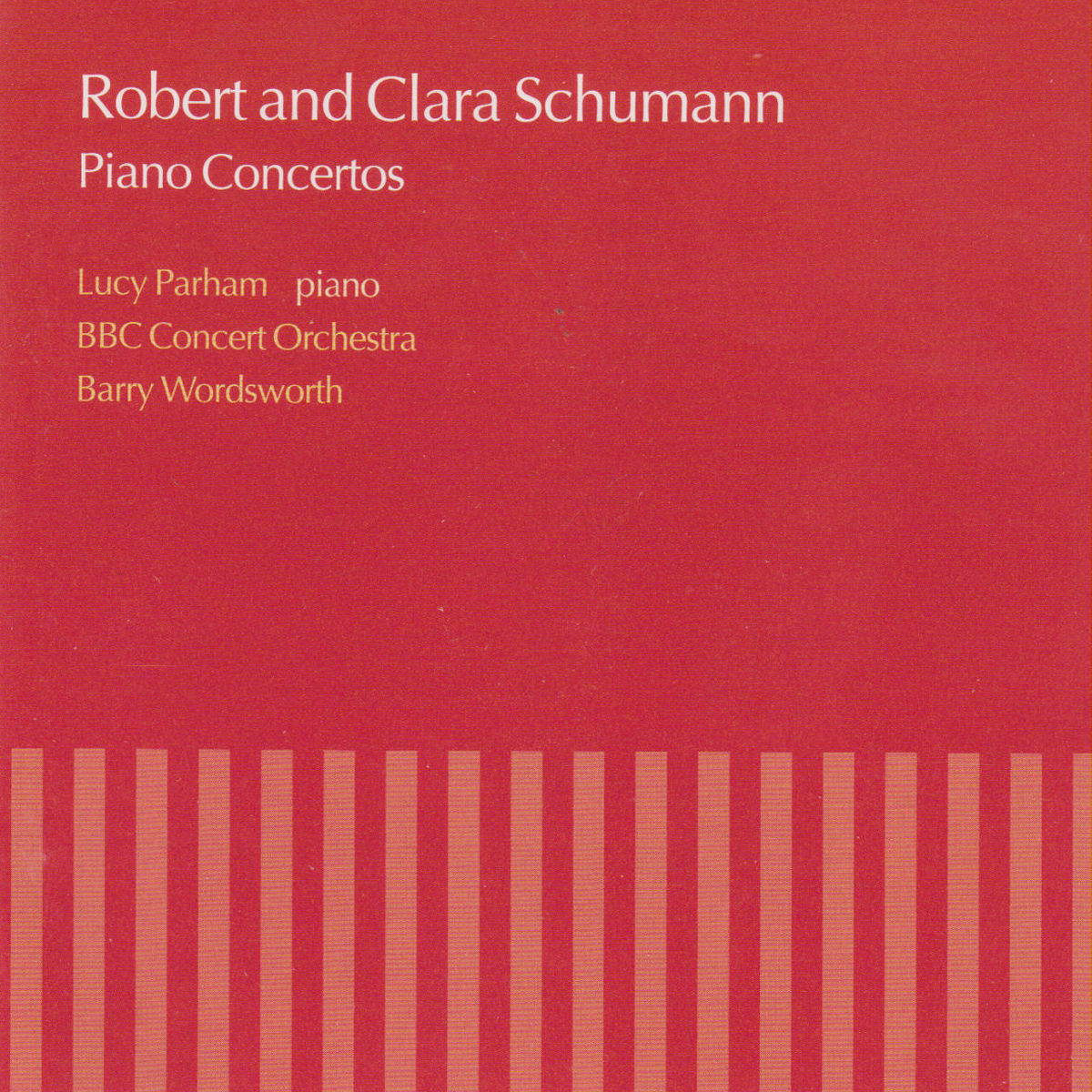 Album cover of Robert & Clara Schumann: Piano Concertos