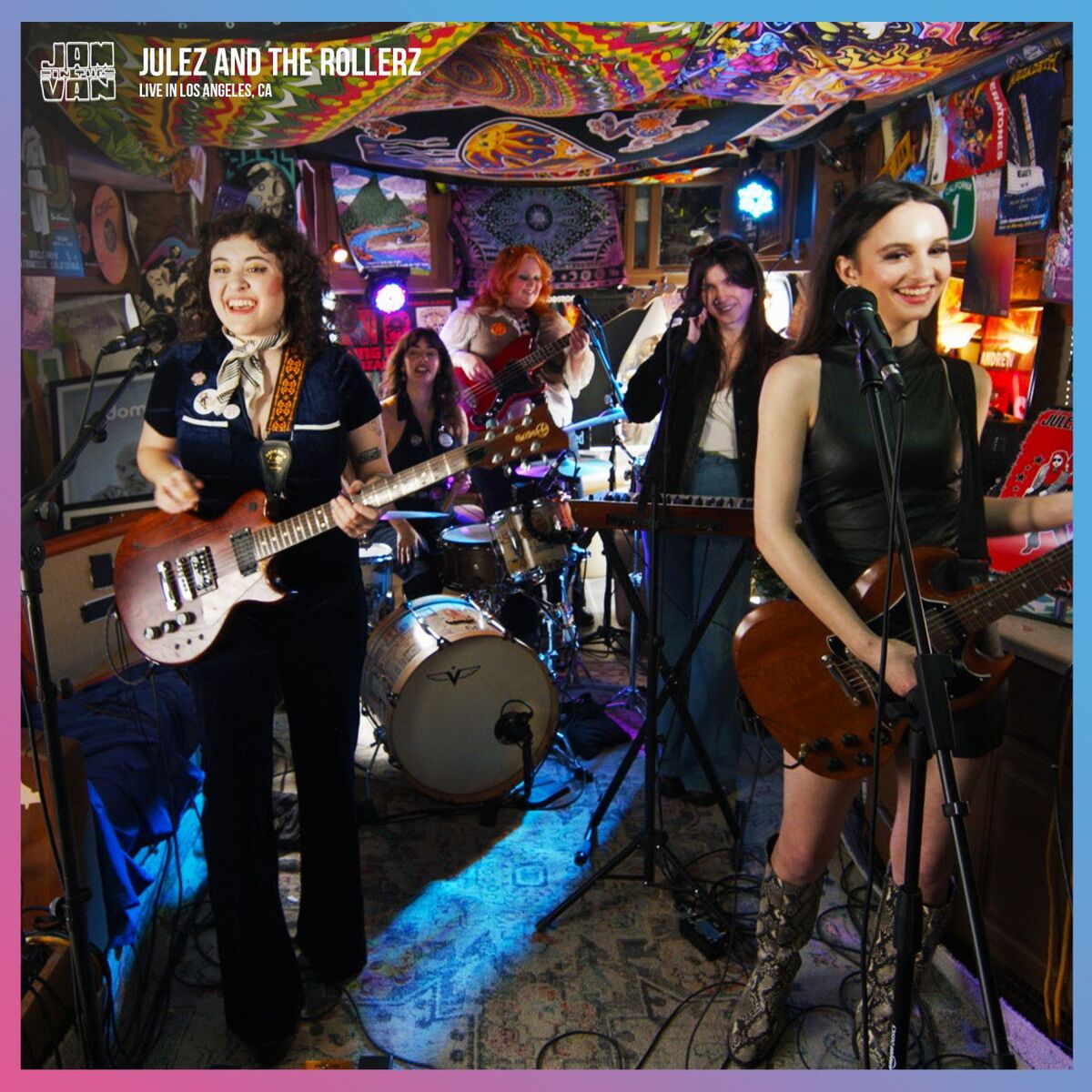 Album cover of Julez and the Rollerz - Jam in the Van (Live Session, Los Angeles, CA)