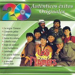 Cover of 20 Auténticos Éxitos Originales - Los Flamers