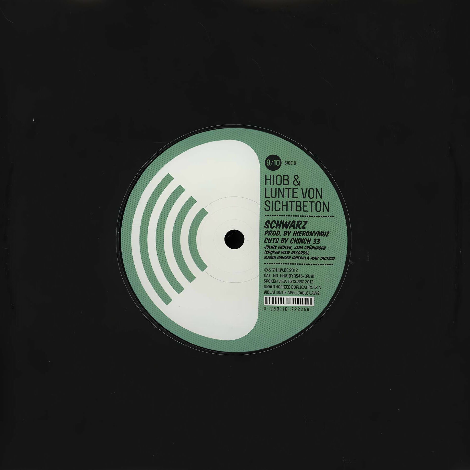 Album cover of Gestern / Schwarz