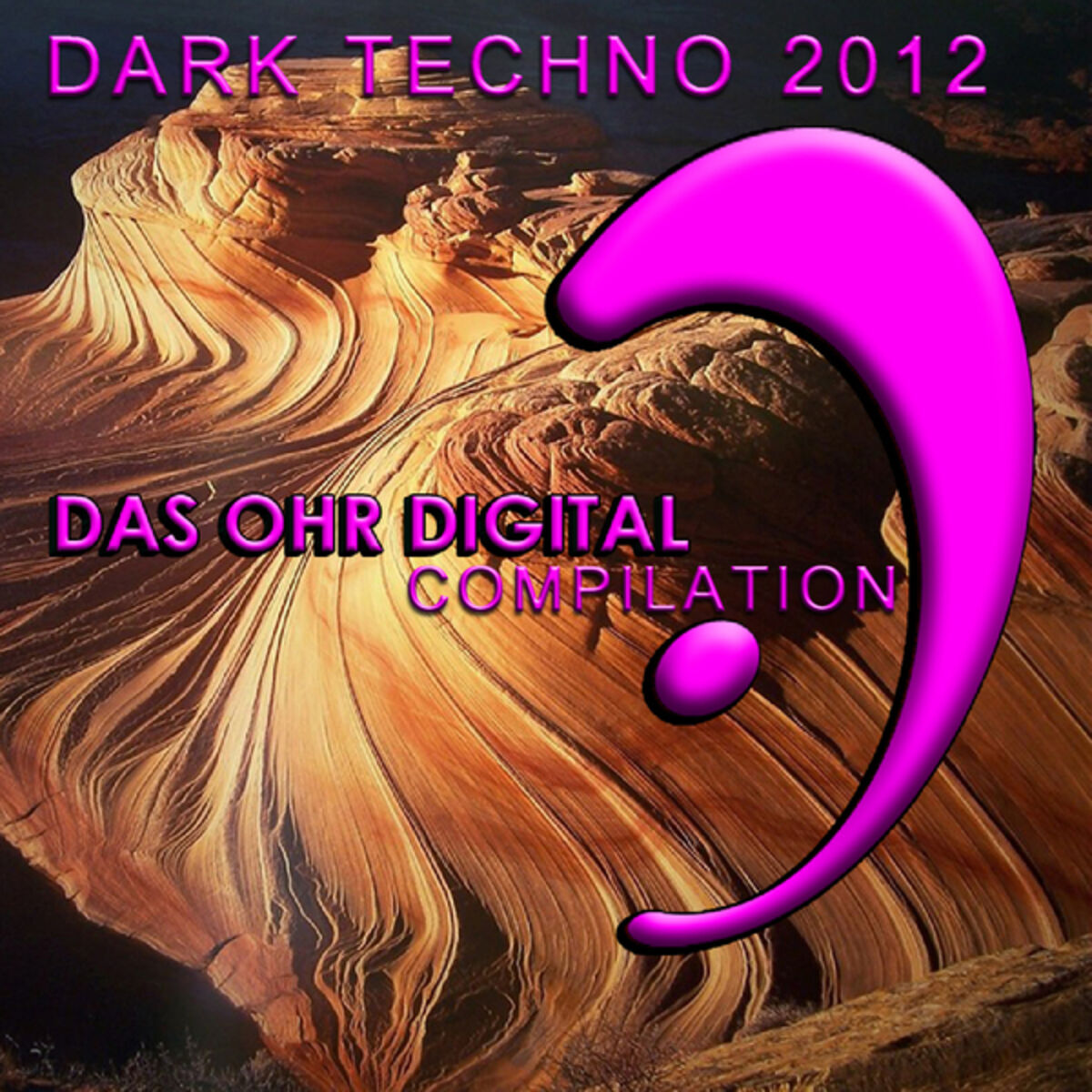 Album cover of Dark Techno 2012