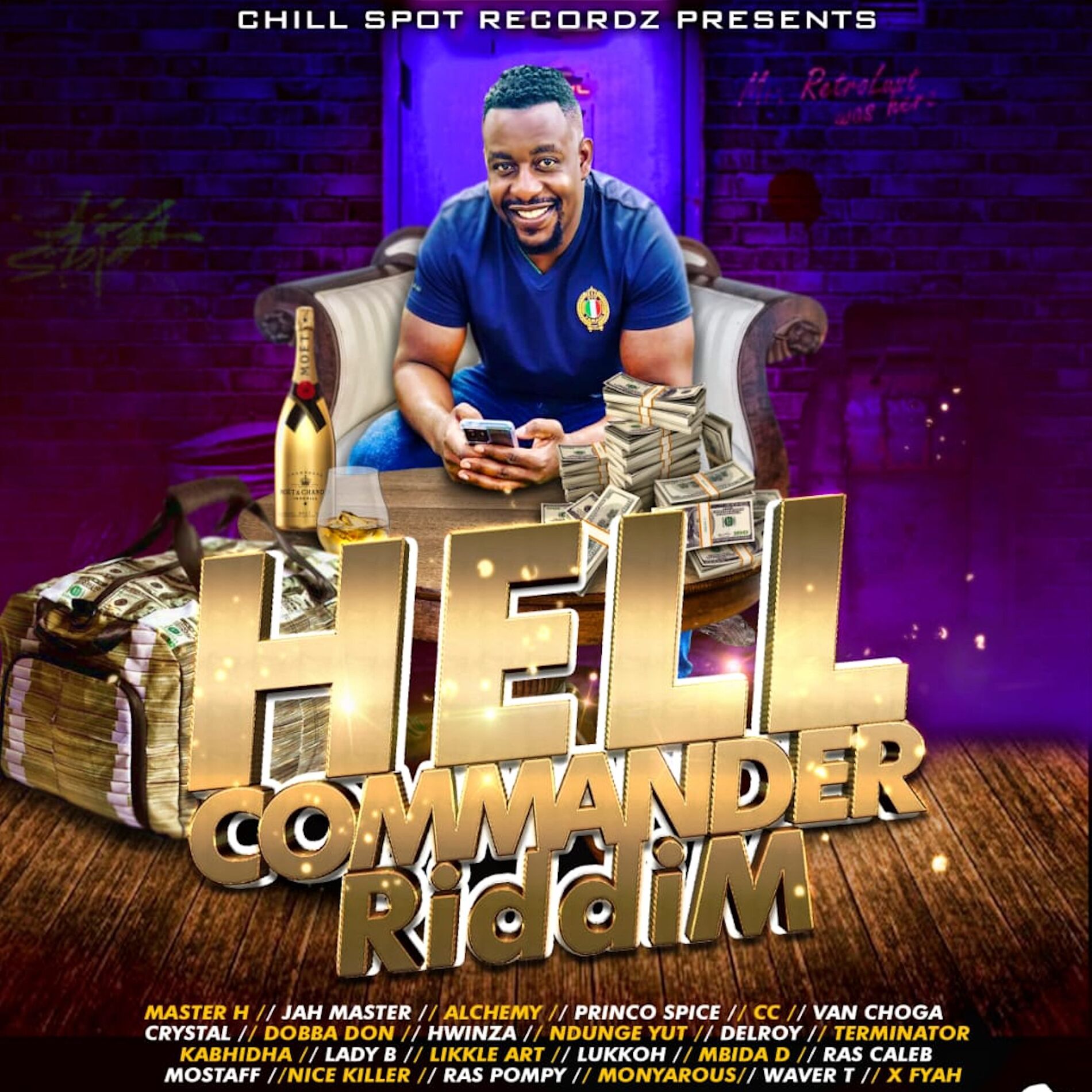 Album cover of Hell Commander Riddim