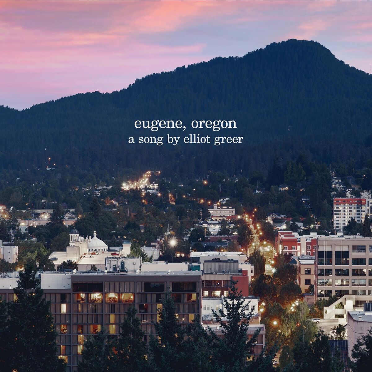 Album cover of eugene, oregon