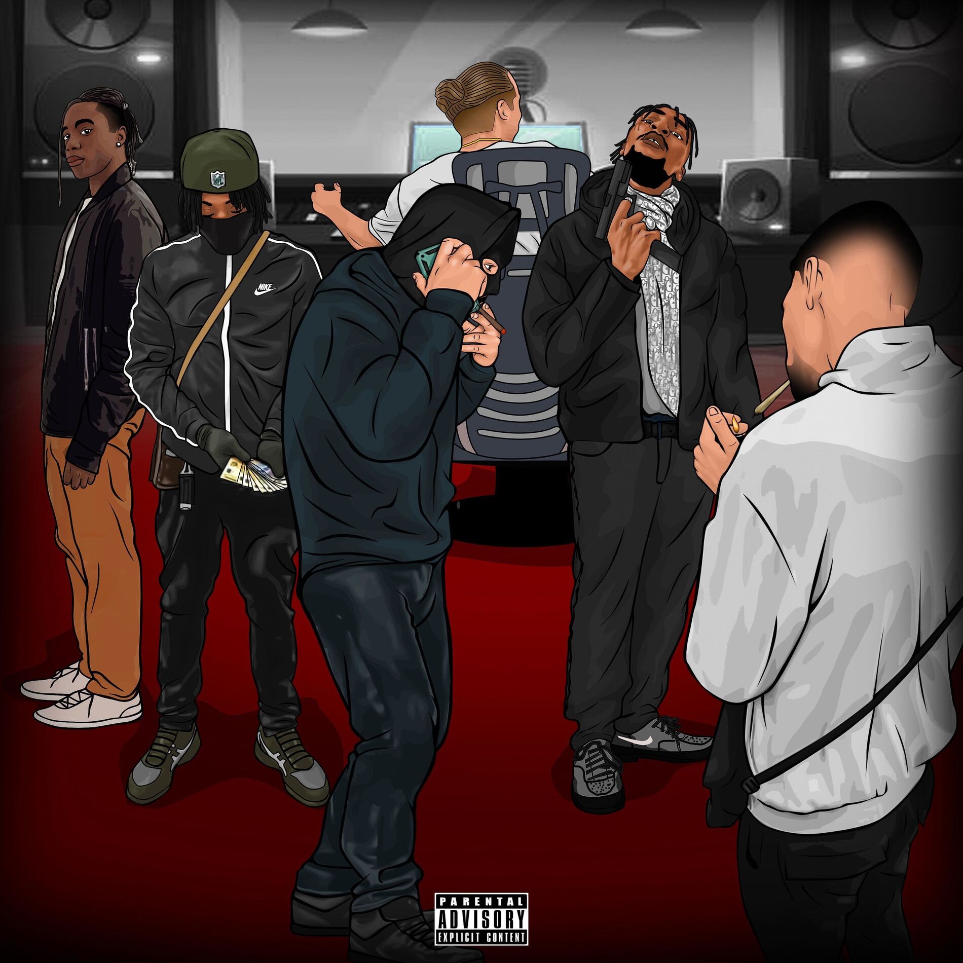 Album cover of OPPS (feat. DG, SHISU, Bigoo827, Manso & GJutsu Beats)